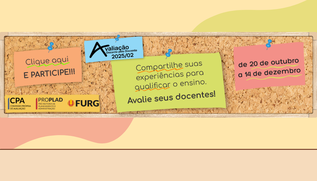 COMEÇOU A ADD, AVALIE SEUS DOCENTES!