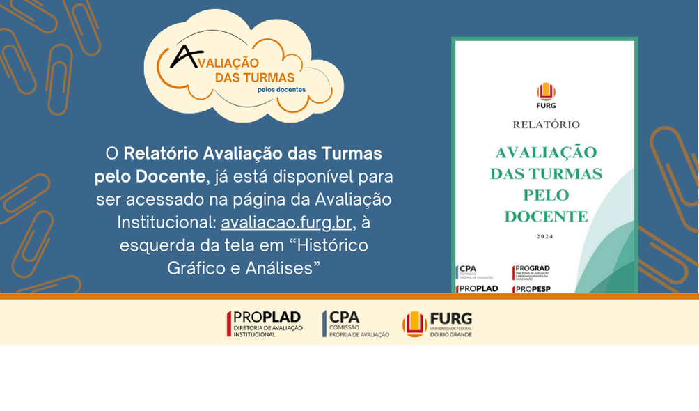 RELATÓRIO ANÁLISE AVALIAÇÃO DAS TURMAS PELO DOCENTE
