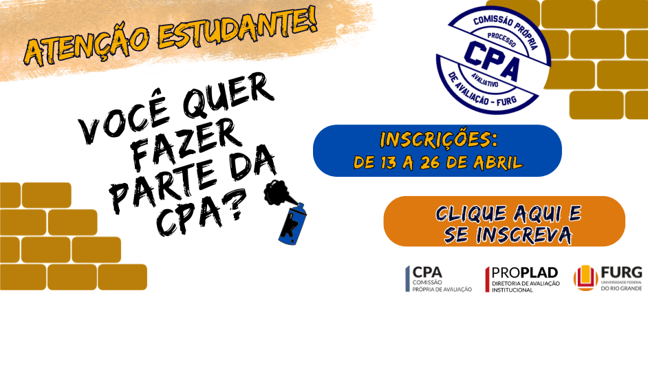 Eleições CPA FURG - Representação Estudantil